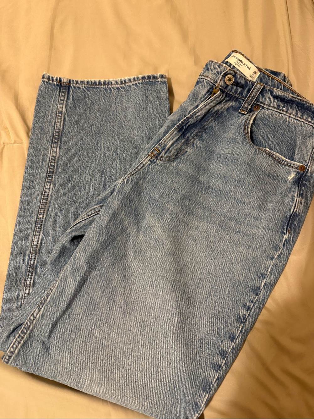 Abercrombie & Fitch Blue High-Rise Jeans